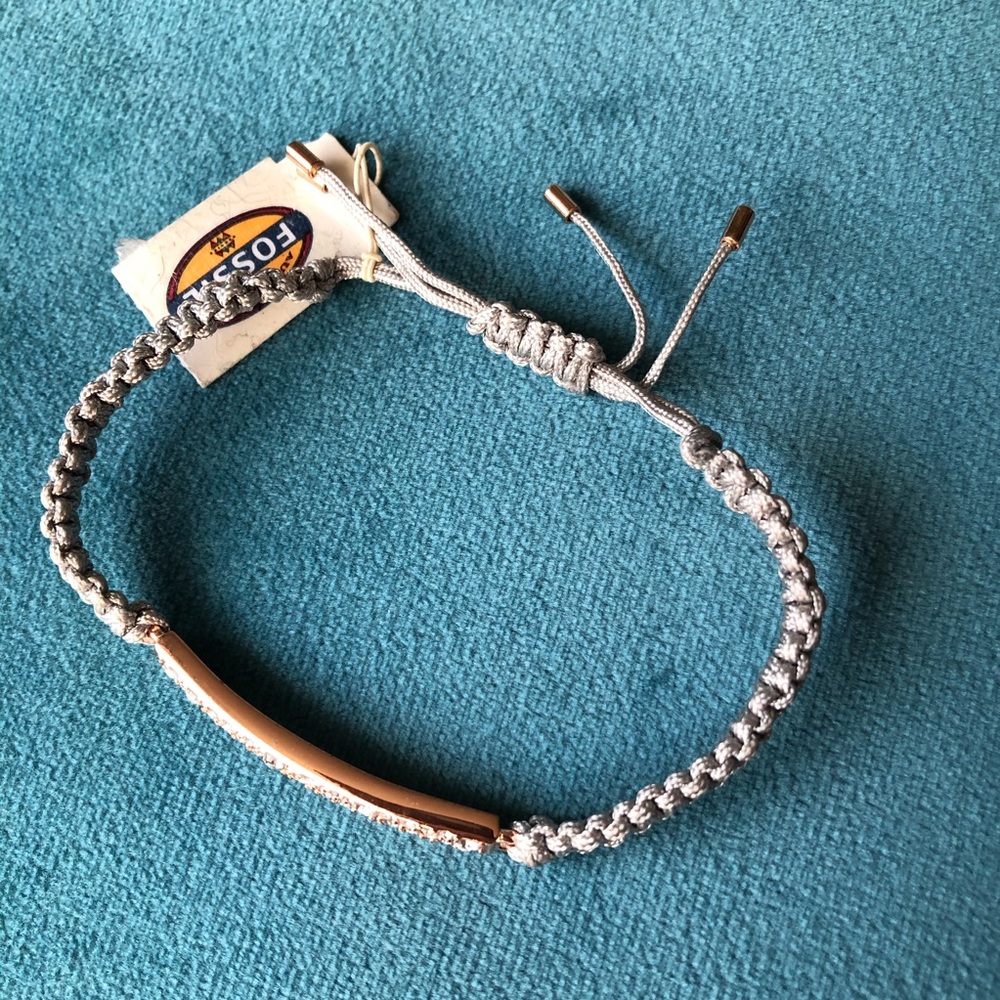 Rose gold Fossil bracelet - Picture 3 of 3